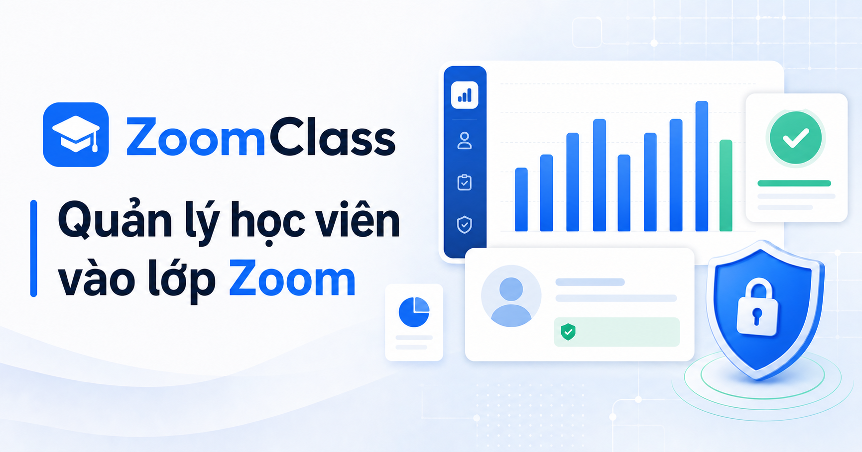 Minh họa hệ thống quản lý và theo dõi học viên online